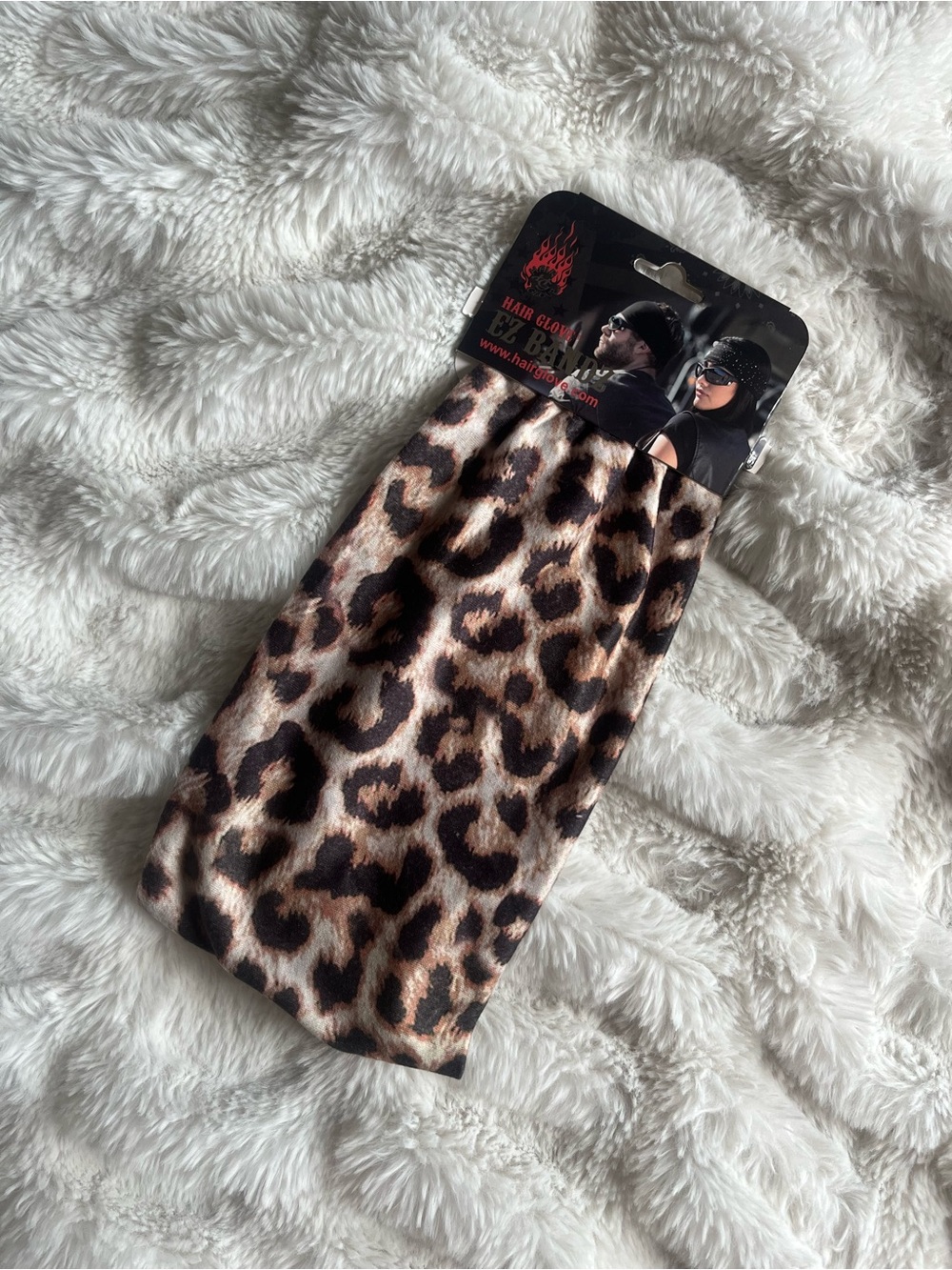 NWT leopard print headband
